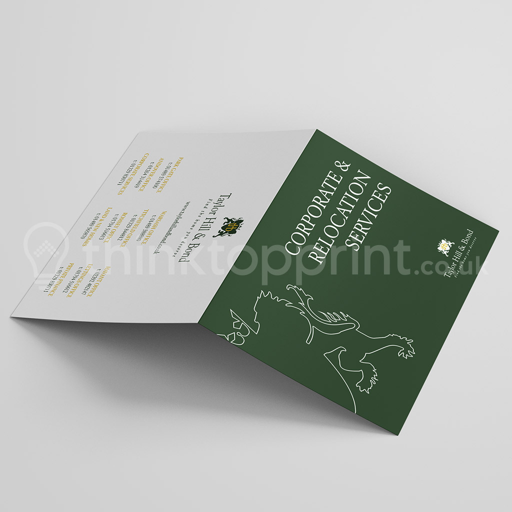 estate-agent-folded-leaflet Folded leaflet for estate agent