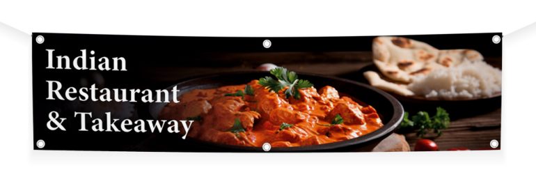 Indian banner 1 for takeaway